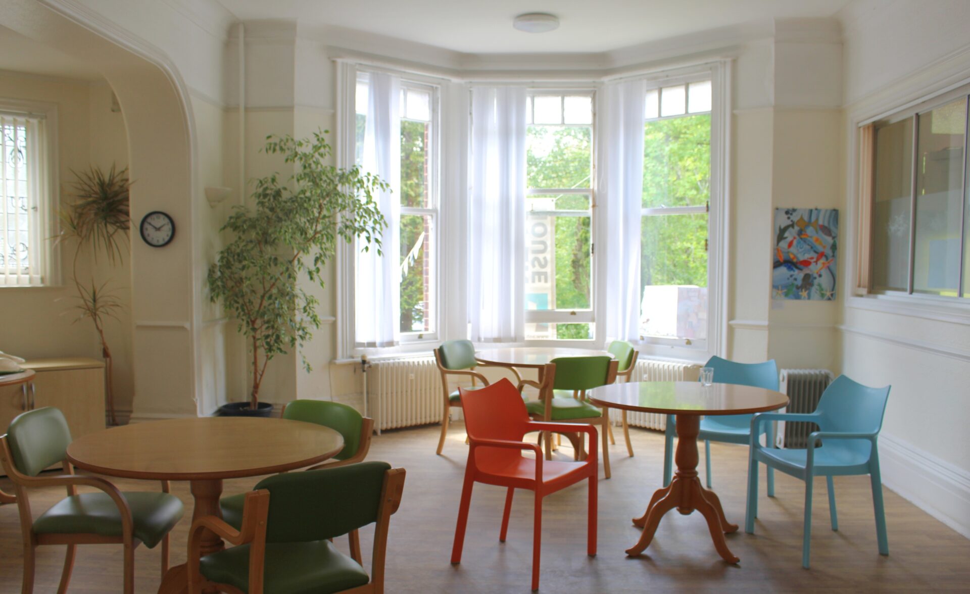 A room at the Wellbeing Hub at Preston Park, also used by Staying Well Brighton.